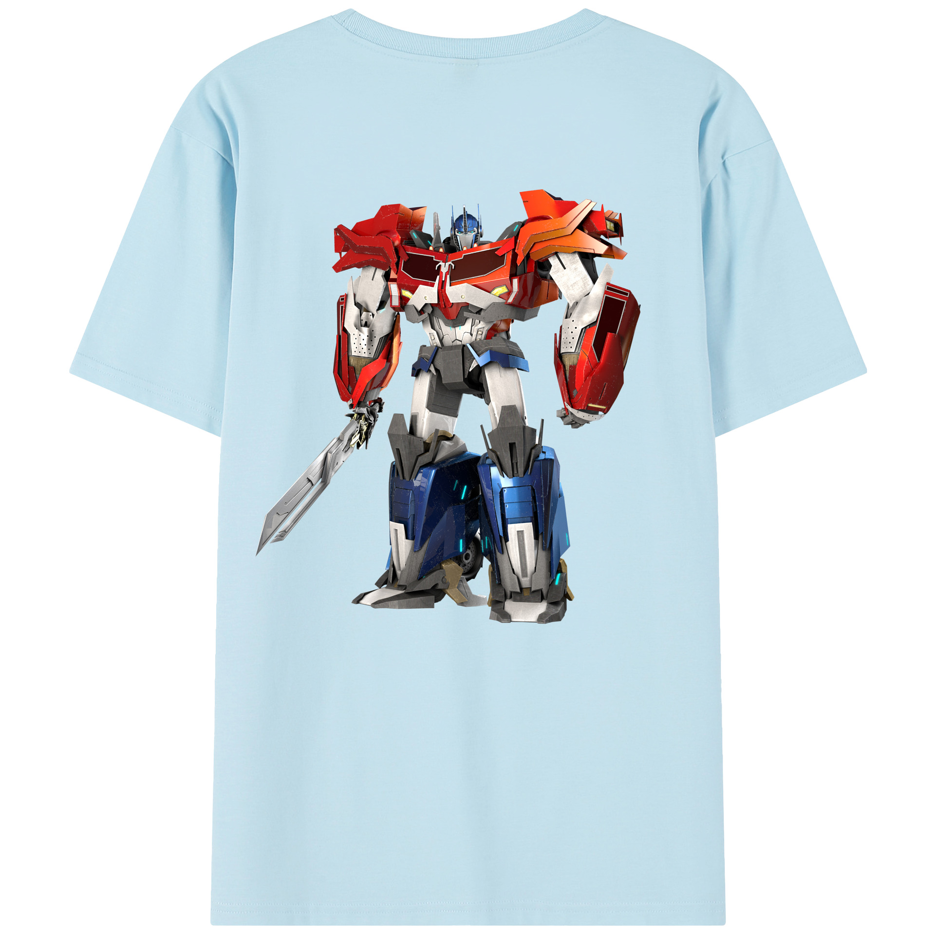 （画像用）  綿100％半袖Tシャツ（背面プリント）